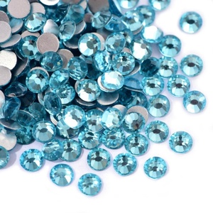 Strass en cristal à dos plat Oleeya 20SS, pierres en cristal AB pour la décoration des ongles - Product Image 5