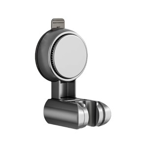 <b>Suction</b> Cup <b>Shower</b> Head <b>Holder</b> Curved Detachable Corrosion Prevention Bath Hardware Set - Product Image 5