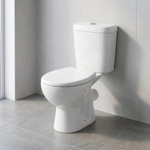 Offre Spéciale – WC moderne en céramique à double chasse cyclonique, à poser au sol, deux pièces, sanitaires - Product Image 6