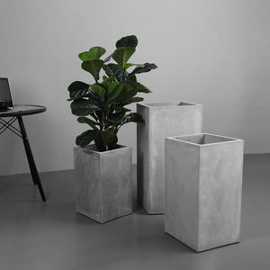 Maceta de exterior personalizable para balcón, patio y Jardín-Material de magnesita duradero - Product Image 4