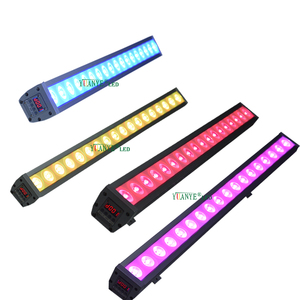 24pcs SMD LED DMX512 RDM Button Touch Stage Light 4/9 Channels Point <strong>Control</strong> Water Resistant Wall Mounted Outdoor Wall Washers - Product Image 3