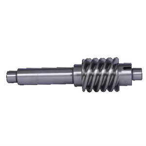Arbre à vis sans fin précis CNC personnalisé en acier inoxydable neuf avec <span class=keywords><strong>traitement</strong></span> thermique - Product Image 1