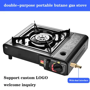 2900W Vuurkracht Draagbare Gas Camping Ce Fornuis Gasbrander Buiten Koken Barbecue Grill Draagbare Keuken Voor Mini Camping Fornuis