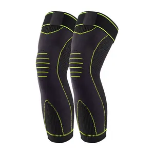 Зеленый бандаж для поддержки колена регулируемый ремень до колена для ног и производительность компрессионные бандажи