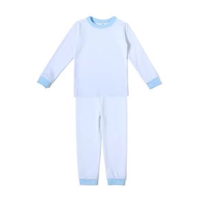 Set <span class=keywords><strong>Pigiama</strong></span> Coordinato a Pois per Fratelli, Tutina con Apertura Posteriore per Neonati e Bambini, <span class=keywords><strong>Pigiama</strong></span> Coordinato con Monogramma per Bambini e <span class=keywords><strong>Bambine</strong></span> - Product Image 5