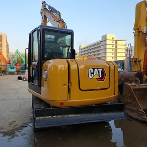 Mini-excavatrice d'origine japonaise CAT 305.5 E2 5,5 tonnes 305CR, petite pelle sur chenilles, rétrocaveuse, excavatrice d'occasion CAT Caterpillar 305.5E2 - Product Image 4