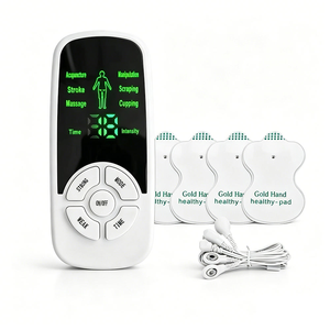 Appareil de massage corporel complet avec coussinets auto-adhésifs pour soulager la fatigue et les douleurs musculaires, idéal pour les voyages, les soins quotidiens à domicile et les massages. - Product Image 2