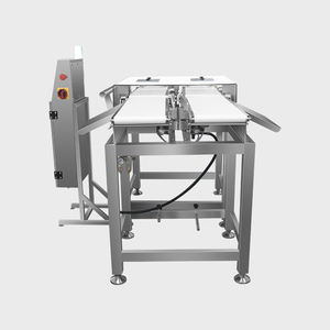 Máquina de pesagem para alimentos, com duas correias transportadoras, controle de peso e balança - Product Image 4