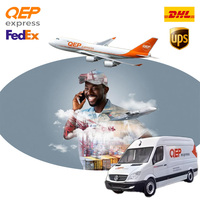 Expédition express DDP, fret aérien porte-à-porte d'Amazon depuis la Chine vers les États-Unis, le Royaume-Uni, la France, assurance, transit en 3-4 jours