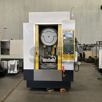 Mesin Pengeboran dan Pembubutan CNC T600 Robodrill 3 Axis, Mesin Frais BT40 BBT40 Fanuc Syntec 20000RPM Kecepatan Tinggi ATC