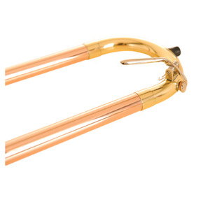 Trombone ténor Bb/F professionnel de haute qualité en laiton phosphoreux pour les groupes scolaires et les spectacles sur scène - Product Image 4