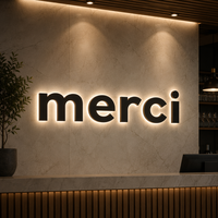 Letrero Acrílico Grabado Personalizable con Logotipo de Empresa, Mini Pantalla LED, Letras Iluminadas, Resistente a la Intemperie IP54