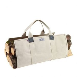 Sac de rangement BSCI pour accessoires de poêle à bois, grand, robuste, en toile, pour transporter des bûches - Product Image 6