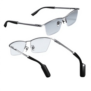 Occhiali Smart AI BT Open <span class=keywords><strong>Air</strong></span> con Assistente di Traduzione AI, Aste Rimovibili, Plug and Play, Compatibili con Lenti da Vista, <span class=keywords><strong>Ultra</strong></span> Leggeri - Product Image 1