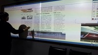 Gloview portabel papan tulis interaktif, Smart board/papan tulis digital untuk interaktif kelas