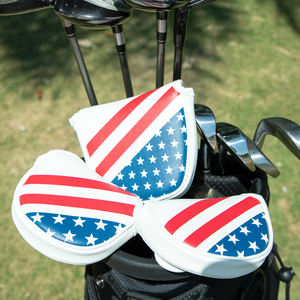 Factory Price <b>Putter</b> <b>Headcover</b> Pu Leather Golf Club Covers Magnetic Custom Golf <b>Putter</b> Cover Mallet - Product Image 4