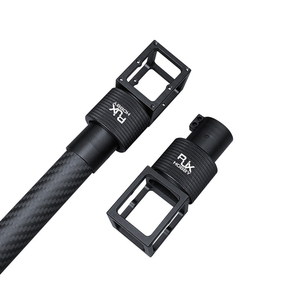 RJXHOBBY RJX3716 Plaque centrale de fixation d'adaptateur en alliage d'aluminium noir 25 mm légère 87g anti-jouissance horizontale - Product Image 6