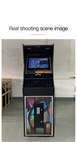 Machine de jeu vidéo rétro d'arcade à monnayeur sur pied, modèle Cabinet 6000 en 1, prix usine