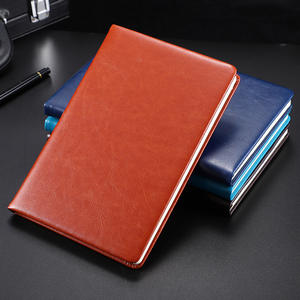 Journal promotionnel en relief en gros Journal avec logo personnalisé fournitures de bureau scolaire cahier A5 en similicuir - Product Image 2