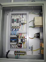Four de séchage et de polymérisation industriel personnalisé à commande PLC, en acier, chauffé électriquement, pour peinture en poudre, avec moteur