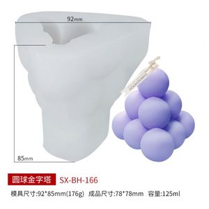 Molde de Silicona 3D en Forma de Corazón para Velas Aromáticas Hechas a Mano, Molde para Hacer Velas en Forma de Corazón, Molde para Chocolate, Jabón y Resina - Product Image 6