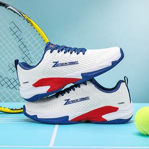 Zapatos profesionales de <span class=keywords><strong>tenis</strong></span> y bádminton para hombres y mujeres, absorbentes de golpes, antideslizantes, transpirables, con logotipo personalizado, ropa informal de entrenamiento - Product Image 2