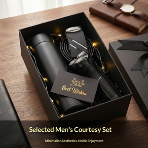 Set <span class=keywords><strong>Regalo</strong></span> di Lusso <span class=keywords><strong>per</strong></span> Uomo in Stile Business, Confezione <span class=keywords><strong>Regalo</strong></span> Pratica <span class=keywords><strong>per</strong></span> Compleanno e San Valentino <span class=keywords><strong>per</strong></span> <span class=keywords><strong>Marito</strong></span> o Fidanzato, Realizzata in Carta - Product Image 2