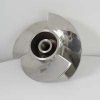 Nouvelles pièces de système de planche de surf électrique usinées CNC en aluminium aéronautique 7075, hélice de planche de surf électrique réglable à 3 pales de 99 mm de diamètre