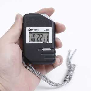 <span class=keywords><strong>Chronomètre</strong></span> numérique portable professionnel avec logo personnalisé, écran LCD, chronographe, alarme et compte à rebours pour l'entraînement sportif - Product Image 1