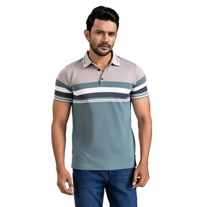 Camisa Polo de Moda para Hombre, Mezcla de Algodón de Alta Calidad, Transpirable, Corte Regular, Informal, Manga Corta, Ropa Deportiva para Golf y Tenis - Product Image 5