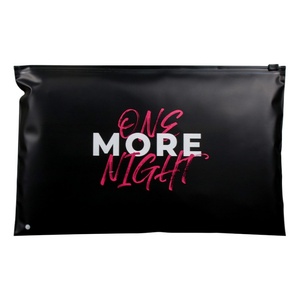 Biểu tượng tùy chỉnh in PVC <span class=keywords><strong>PE</strong></span> túi nhựa đa mục đích <span class=keywords><strong>Zip</strong></span> khóa trang sức t Áo sơ mi bao bì Dây Kéo Túi rõ ràng Frosted cho quần áo - Product Image 2