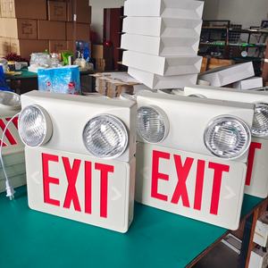 Lumière d'urgence incendie rechargeable à LED pour intérieur, IP30, <span class=keywords><strong>batterie</strong></span> Li-Ion, 3 heures d'autonomie en cas d'urgence, lumières de sortie de sécurité intégrées - Product Image 6