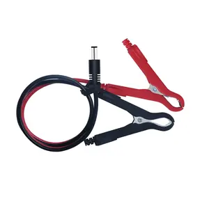 DC5521 Male Plug 0.5m Adapter Alligator Clips In Car Battery Tester
