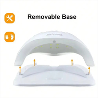 SUN X5 Plus Séchoir à ongles UV LED, Lampe à ongles LED, Lampe UV pour le durcissement de tous les vernis à ongles en gel, Séchoir à ongles professionnel avec capteur infrarouge