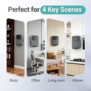 เครื่องทำน้ำร้อนน้ำเย็นอัตโนมัติแบบติดผนัง โนบานะ อิเล็คทริค ยูวี รุ่นมินิ ผลิตจากพลาสติก สำหรับใช้ในบ้านและโรงแรม - Product Image 4