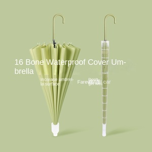 <span class=keywords><strong>Parapluie</strong></span> long à 16 baleines LM Windproof Stick, <span class=keywords><strong>parapluie</strong></span> long, <span class=keywords><strong>parapluie</strong></span> en <span class=keywords><strong>canne</strong></span> avec housse imperméable - Product Image 2