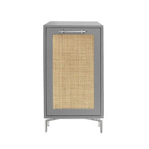 Meuble d'angle élégant en bois naturel et rotin Meuble <span class=keywords><strong>de</strong></span> chambre à coucher en bois massif pour le salon, la décoration intérieure et les hôtels - Product Image 6