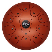 Mountain Rain 12" Pearl Hand Drum Steel Tongue Percussion Instrument Handmade G a B C D E F G a B C Notes