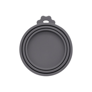 Tapa de sellado de alimentos de Gel de sílice enlatada para mascotas, tres en uno, a prueba de polvo, antiolor, tapa de conservación de latas de aperitivos para perros y gatos - Product Image 2