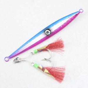 60 80g 150g <span class=keywords><strong>200</strong></span> 250 300g 400g Tête de jig métallique de pêche avec lame rotative pour jigging rapide et lent, leurre de pêche - Product Image 1