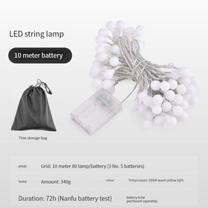 Outdoor Wholesale Special Colored <b>String</b> Lights for Stalls Atmosphere Camping Tent Decorative Led <b>Garden</b> Camping Lights - Product Image 5