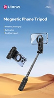 Trípode Magnético para Teléfono Ulanzi JJ03, Soporte Inalámbrico para Teléfono, Palo Selfie, Trípode de Escritorio con Control Remoto para Fotografía y Transmisión en Vivo