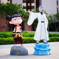 Decoración Personalizada de Fibra de Vidrio Resistente al Agua, Pintada a Medida, con Temática de Amor, para Bodas, Parques de Diversiones y Manualidades