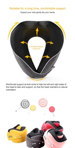 Bundle <strong>Best</strong> Ergonomic Neck <strong>Pillow</strong> for Airplane Travel Car Ride Sleeping Comes Premium Quality Memory Foam - Product Image 5