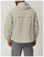 Blouson Bomber Coupe-Vent Décontracté pour Homme, Idéal Automne, Extérieur, en Nylon de Qualité, Imperméable, Respirant, Séchage Rapide, Coupe Ample