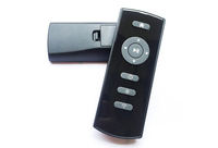 433 RF negro Control remoto personalizado 9 teclas de Control remoto para lámparas aire acondicionado TV caja