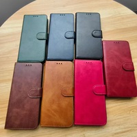 Étui portefeuille rétro en cuir PU pour téléphones mobiles Xiaomi 15 17 Pro Poco M7 Note 15 Pro Redmi K80 Note 14 15 C83 5G 9 K90