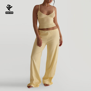 F5344 Custom Clothing Manufacturer Streetwear Cargo Pants <strong>Women</strong> Wide <strong>Leg</strong> <strong>Straight</strong> Loose Trousers <strong>Jogger</strong> <strong>Women's</strong> Clothing - Product Image 2