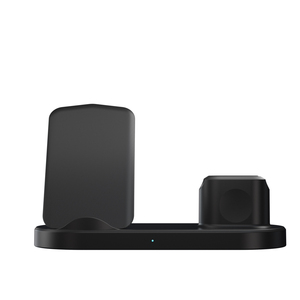 เครื่องชาร์จไร้สายแบบ3 in 1สำหรับสำนักงานแบบพกพาแท่นวางตั้งโต๊ะแบบมัลติฟังก์ชั่น15W - Product Image 5