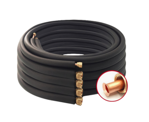Accessoires de <span class=keywords><strong>climatisation</strong></span> de type fendu: Crêpe de revêtement <span class=keywords><strong>isolant</strong></span> 1/4*5/8 pour <span class=keywords><strong>tuyau</strong></span>/tube de <span class=keywords><strong>cuivre</strong></span> d'isolation de bobine - Product Image 3